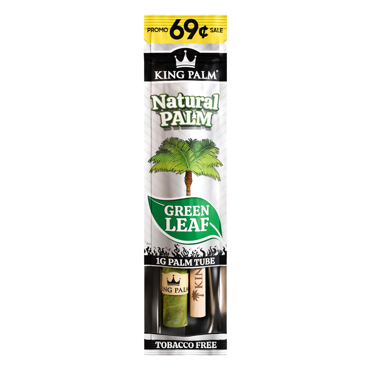 King Palm Flavored Mini 1pk Leaf Tubes – Pre-Priced $0.69 - 30ct