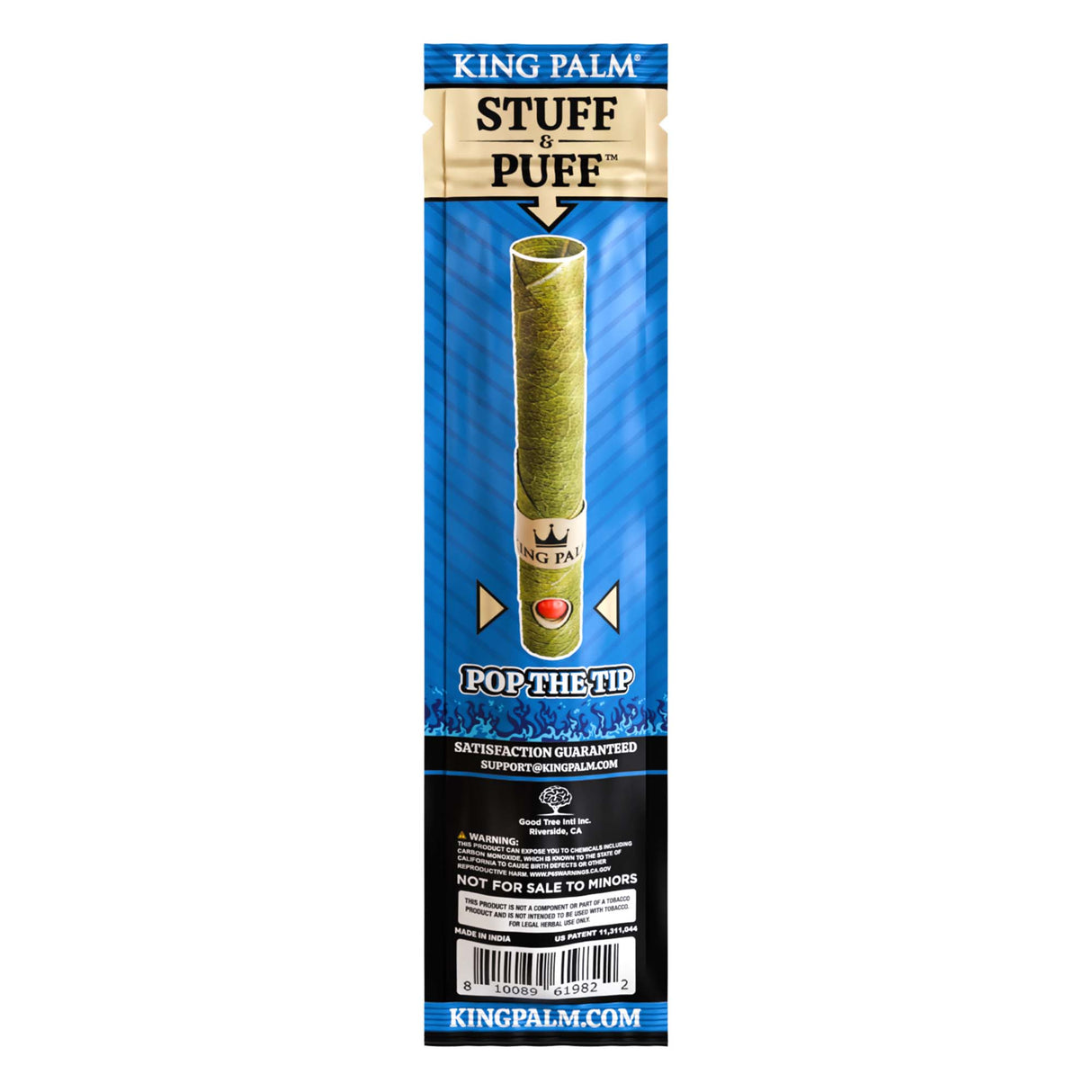 King Palm Flavored Mini 1pk Leaf Tubes – Pre-Priced $0.69 - 30ct