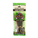 King Palm Flavored 3pk Leaf Cones 15ct Display – King Size