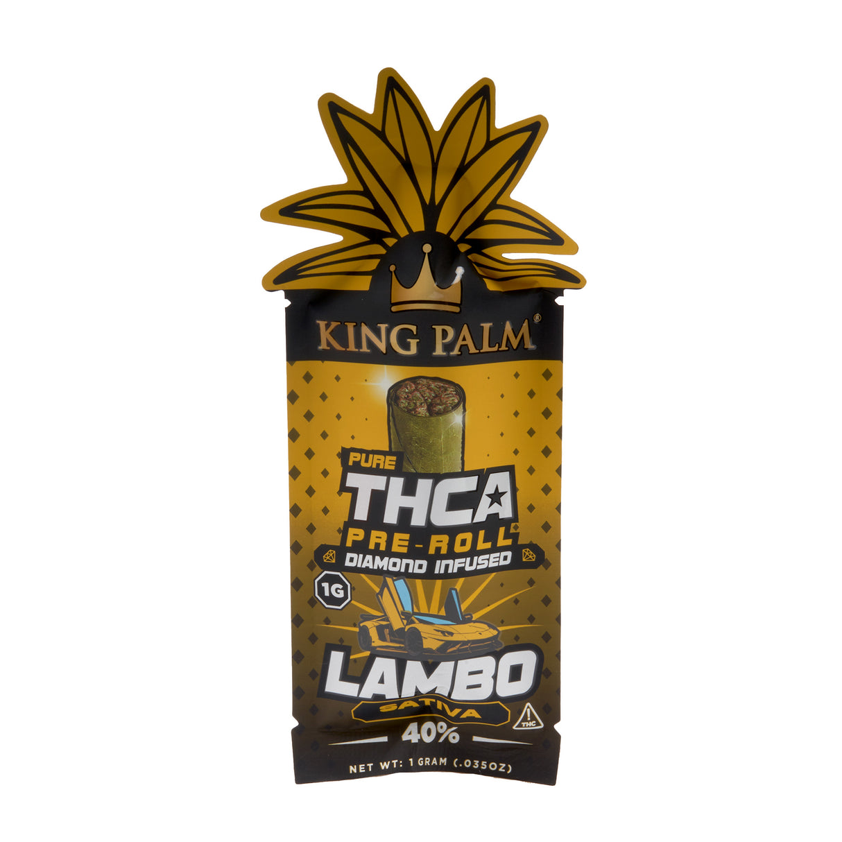 King Palm THCA Pre-Roll 1pk – 10ct