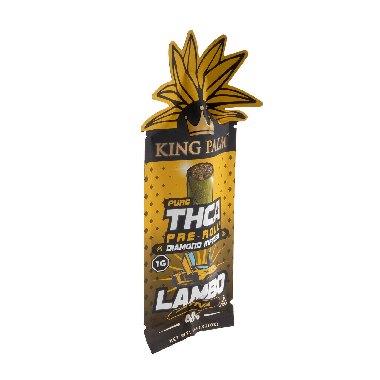 King Palm THCA Pre-Roll 1pk – 10ct