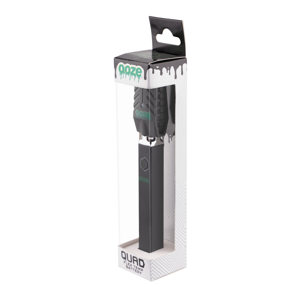 Ooze Quad 510 Thread 500 mAh Square Vape Pen Battery