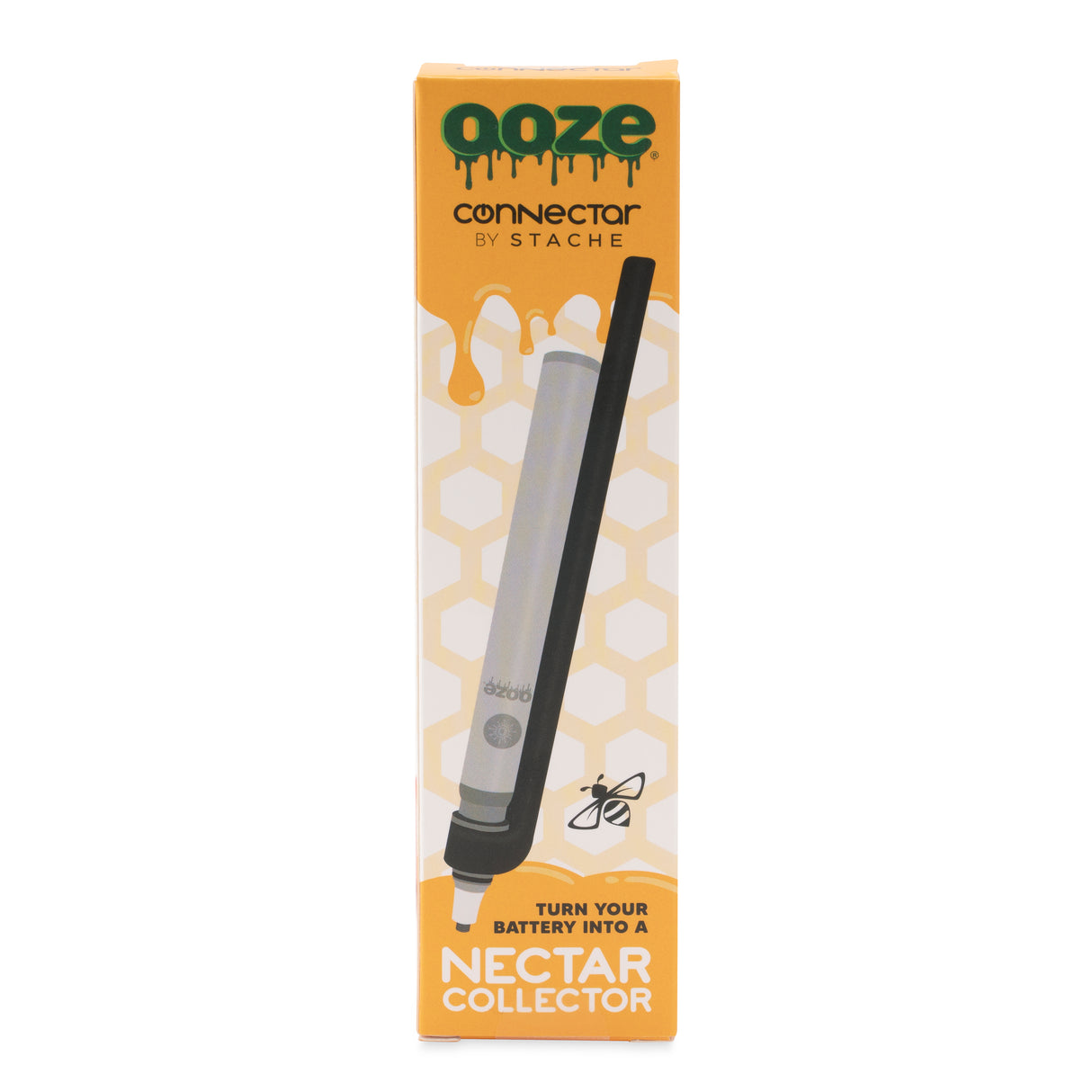 Ooze x Stache ConNectar - 510 Thread Dab Straw Vape Pen Attachment