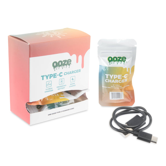 Ooze Type-C Chargers – 10ct Display