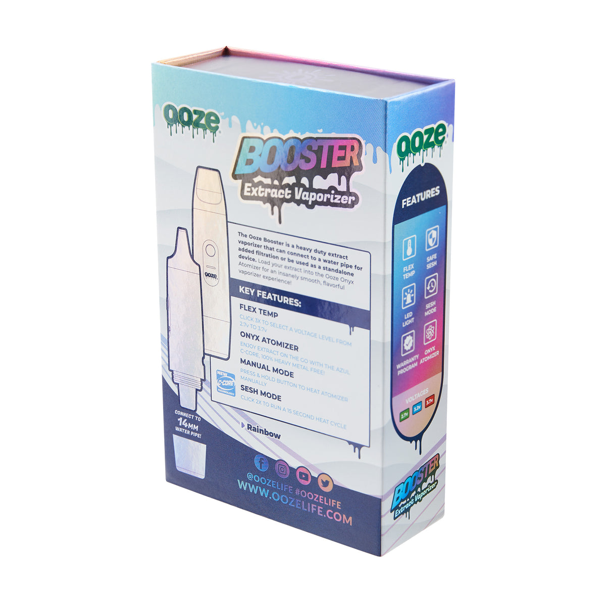 Ooze Booster Extract Vaporizer – C-Core 1100 mAh