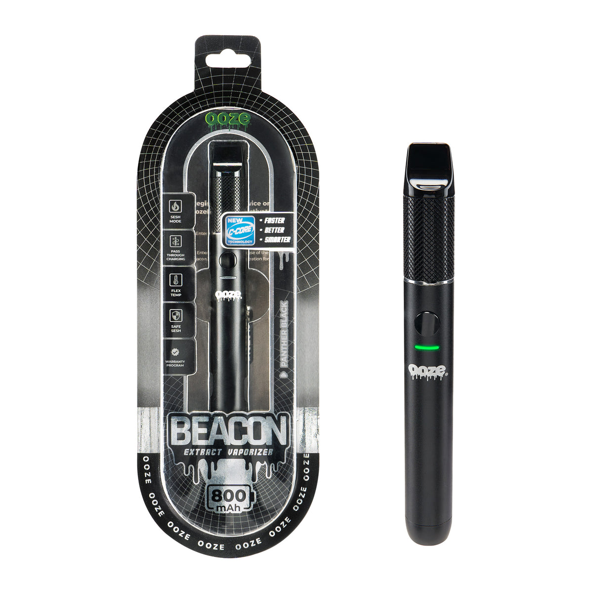 Ooze Beacon Extract Vaporizer – C-Core 800 mAh