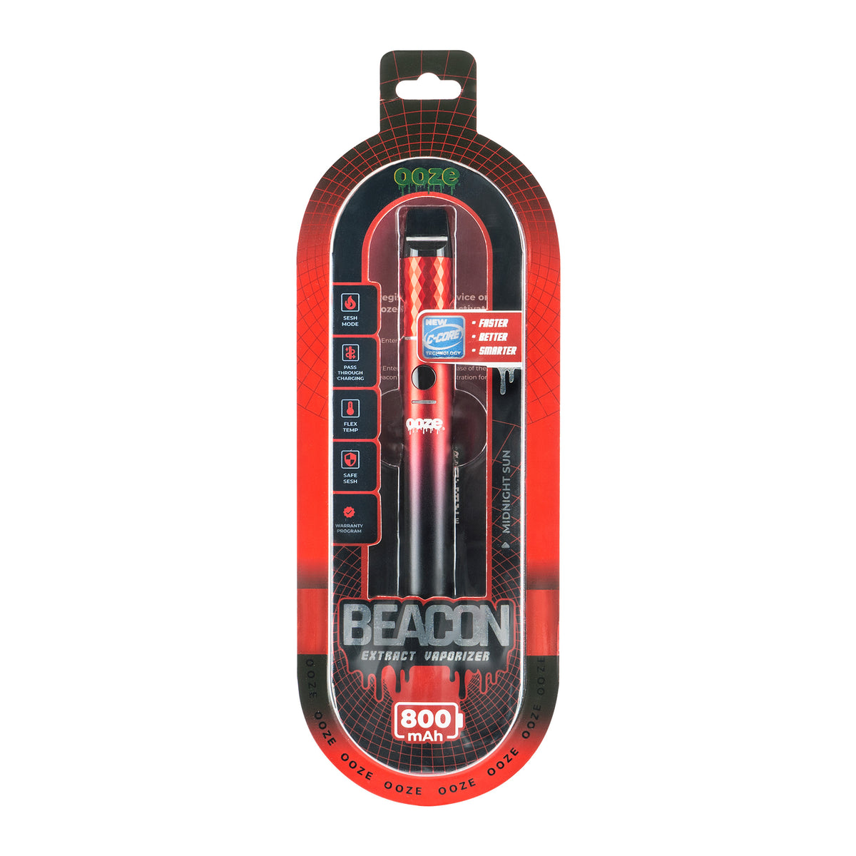 Ooze Beacon Extract Vaporizer – C-Core 800 mAh
