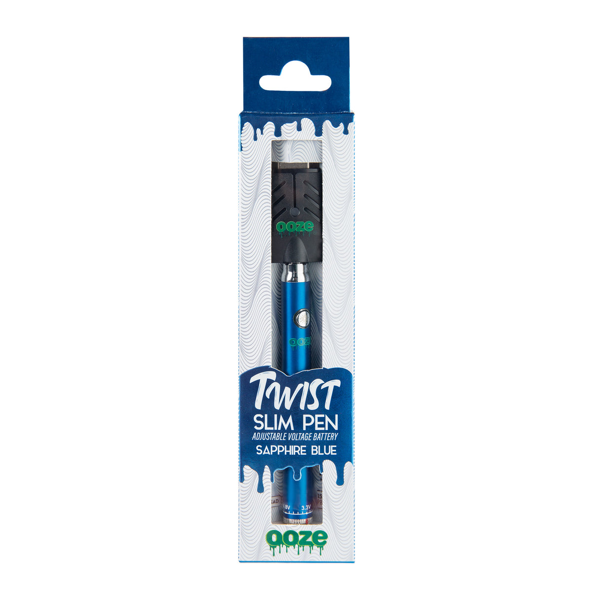 Ooze Slim Twist 510 Thread 320 mAh CBD Vape Pen Battery + USB Charger