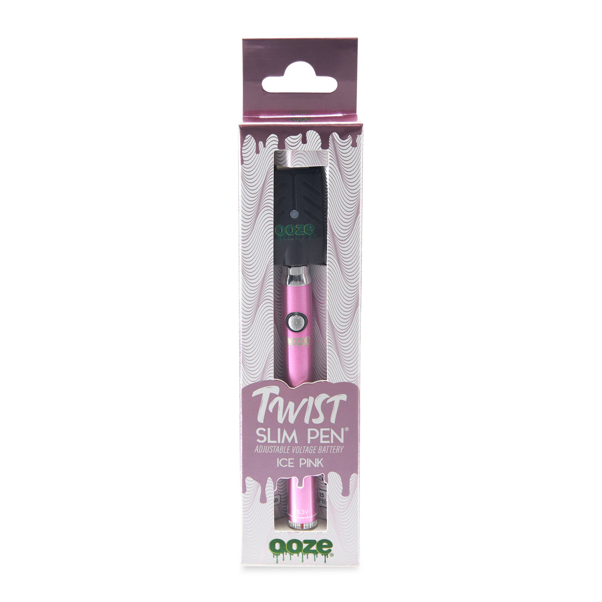 Ooze Slim Twist 510 Thread 320 mAh CBD Vape Pen Battery + USB Charger