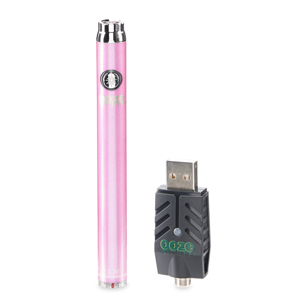 Ooze Slim Twist 510 Thread 320 mAh CBD Vape Pen Battery + USB Charger