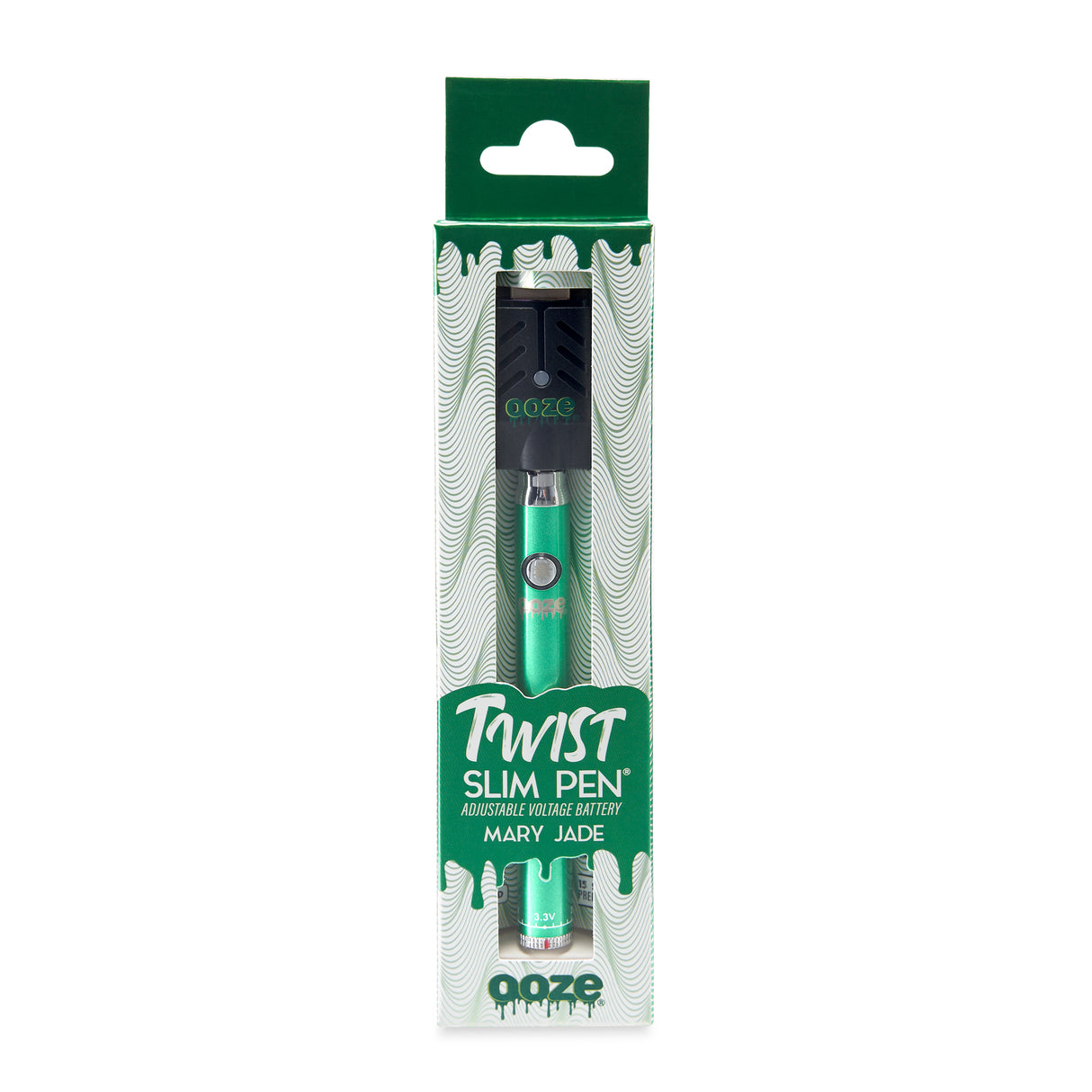 Ooze Slim Twist 510 Thread 320 mAh CBD Vape Pen Battery + USB Charger