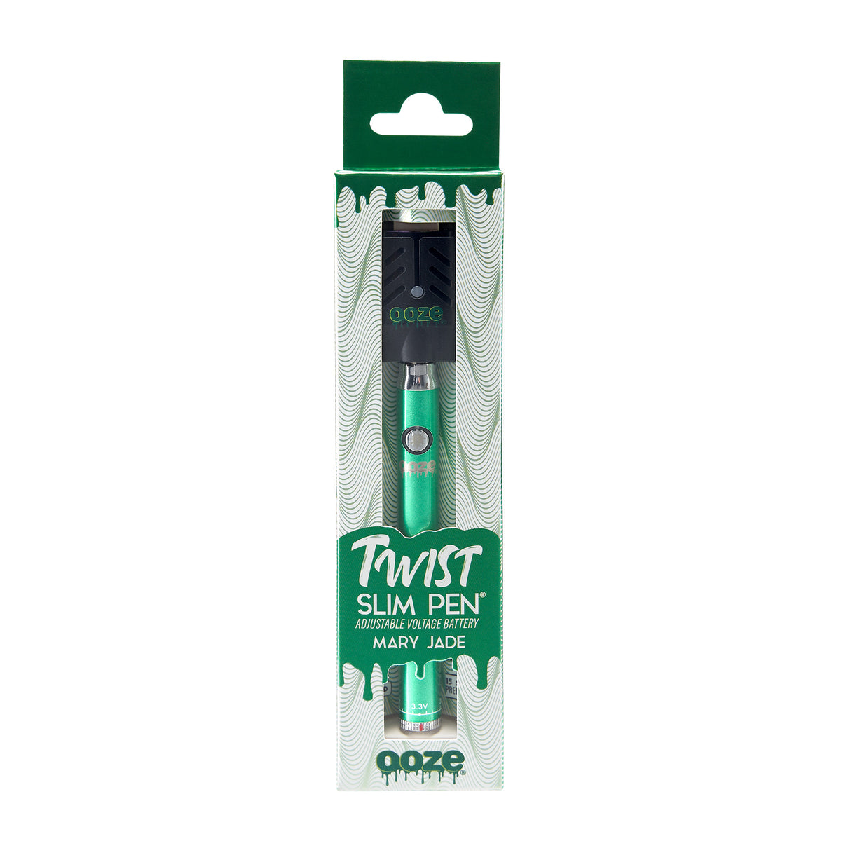 Ooze Slim Twist 510 Thread 320 mAh CBD Vape Pen Battery + USB Charger