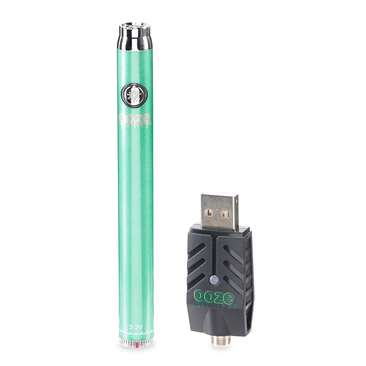 Ooze Slim Twist 510 Thread 320 mAh CBD Vape Pen Battery + USB Charger