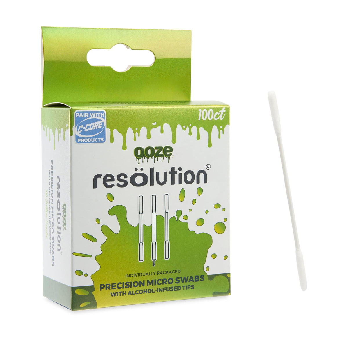 Ooze Resolution Alcohol Micro Swabs – 100ct