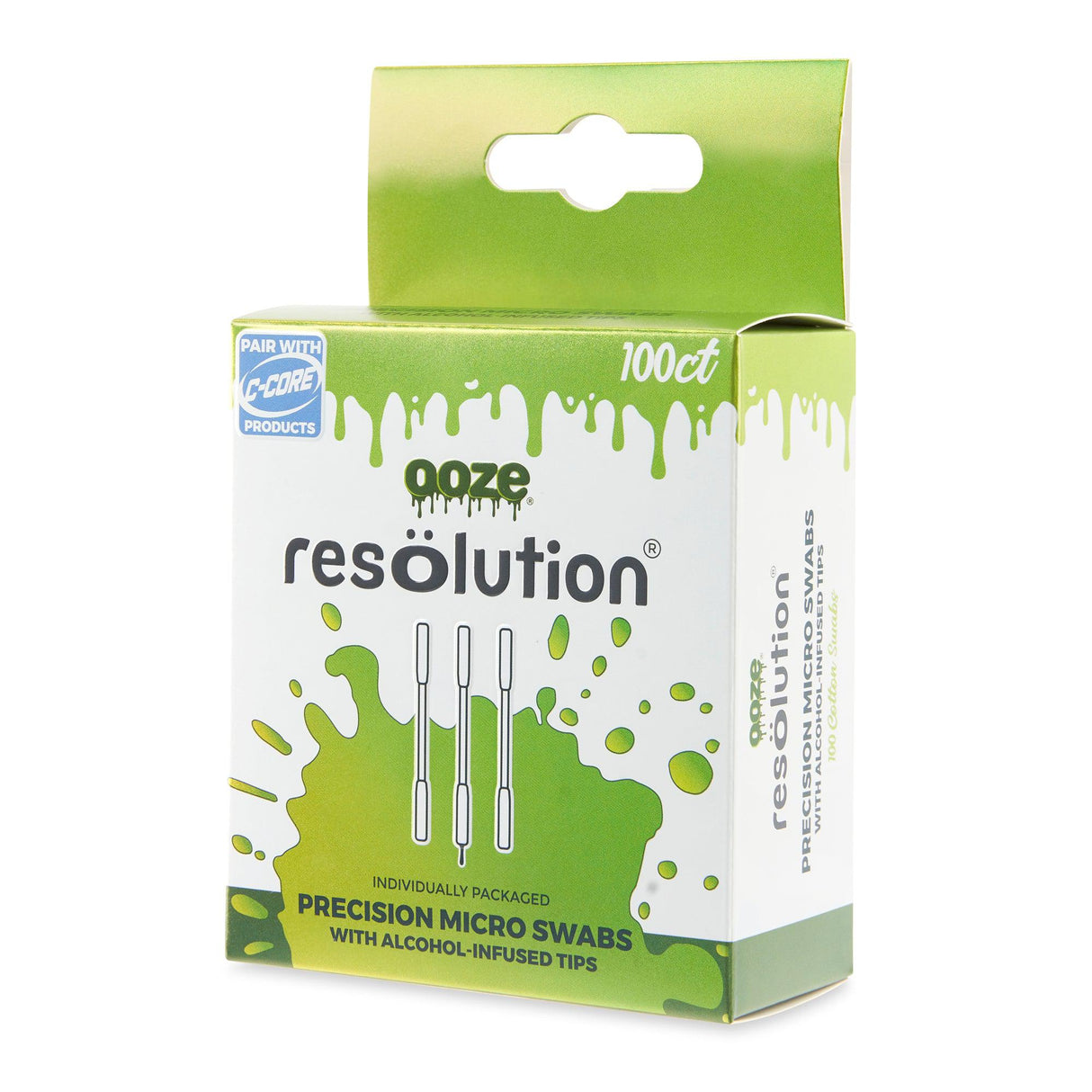 Ooze Resolution Alcohol Micro Swabs – 100ct