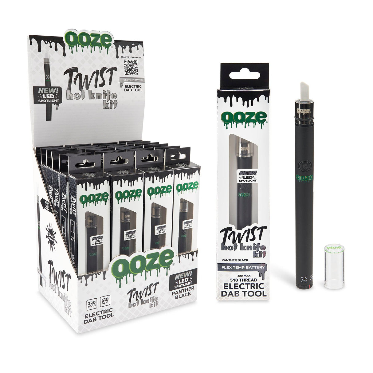 Ooze Twist Hot Knife Kit – New LED Spotlight