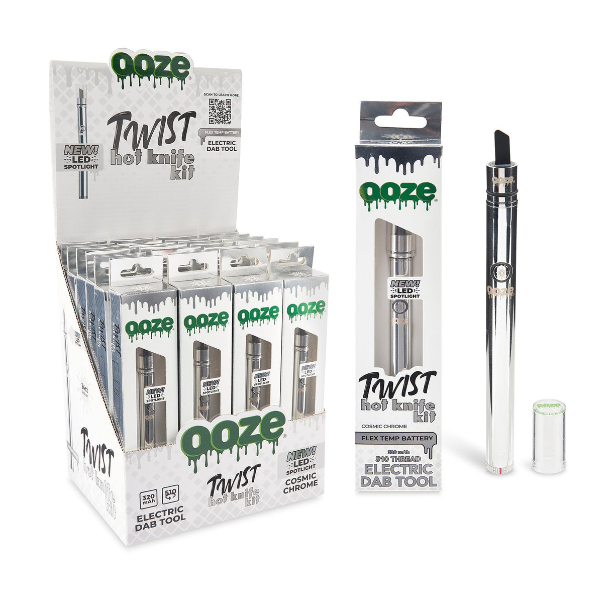 Ooze Twist Hot Knife Kit – New LED Spotlight