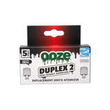 Ooze Duplex 2 Replacement Onyx Atomizer 5-Pack