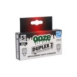 Ooze Duplex 2 Replacement Onyx Atomizer 5-Pack