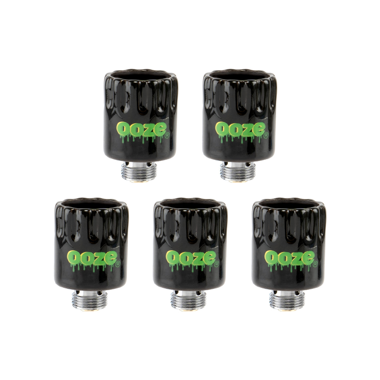 Ooze Duplex 2 Replacement Onyx Atomizer 5-Pack