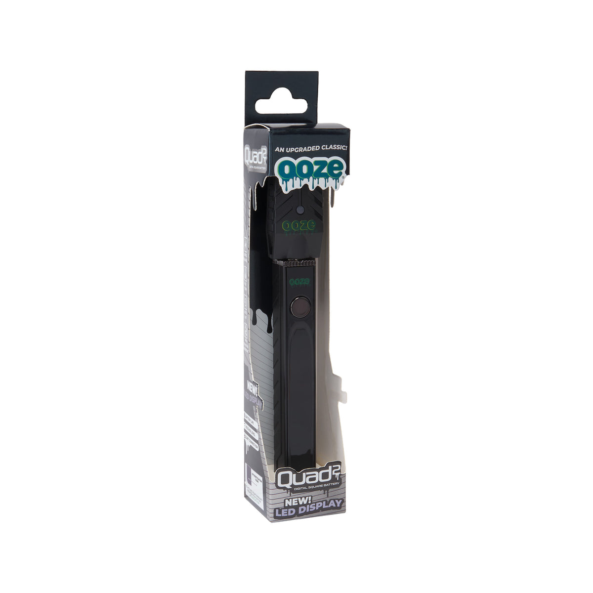 Ooze Quad 2 – 500 mAh Square 510 Vape Battery