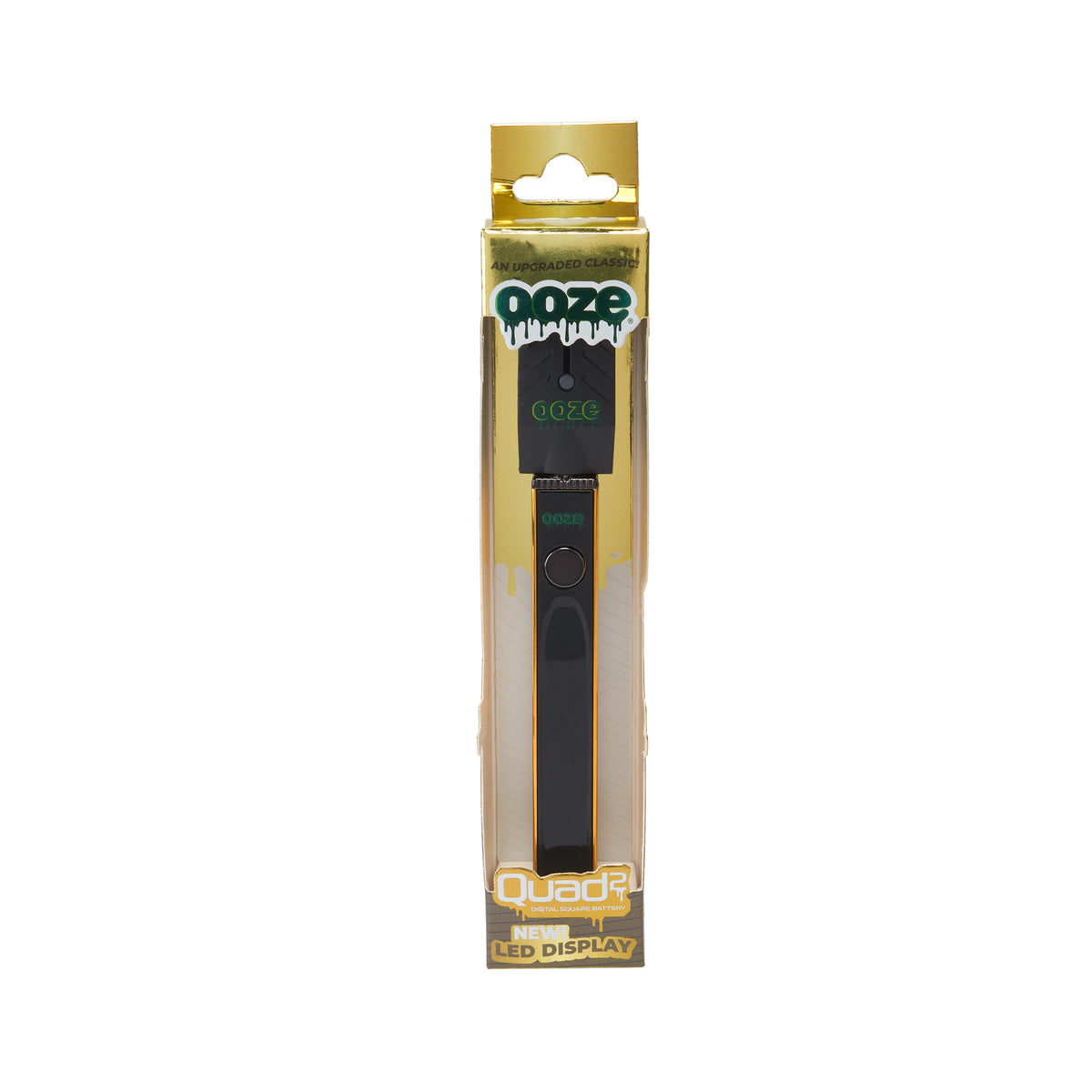 Ooze Quad 2 – 500 mAh Square 510 Vape Battery