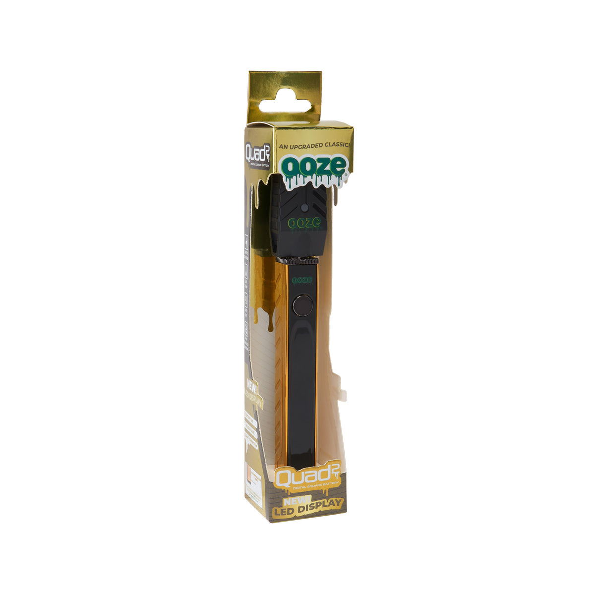 Ooze Quad 2 – 500 mAh Square 510 Vape Battery