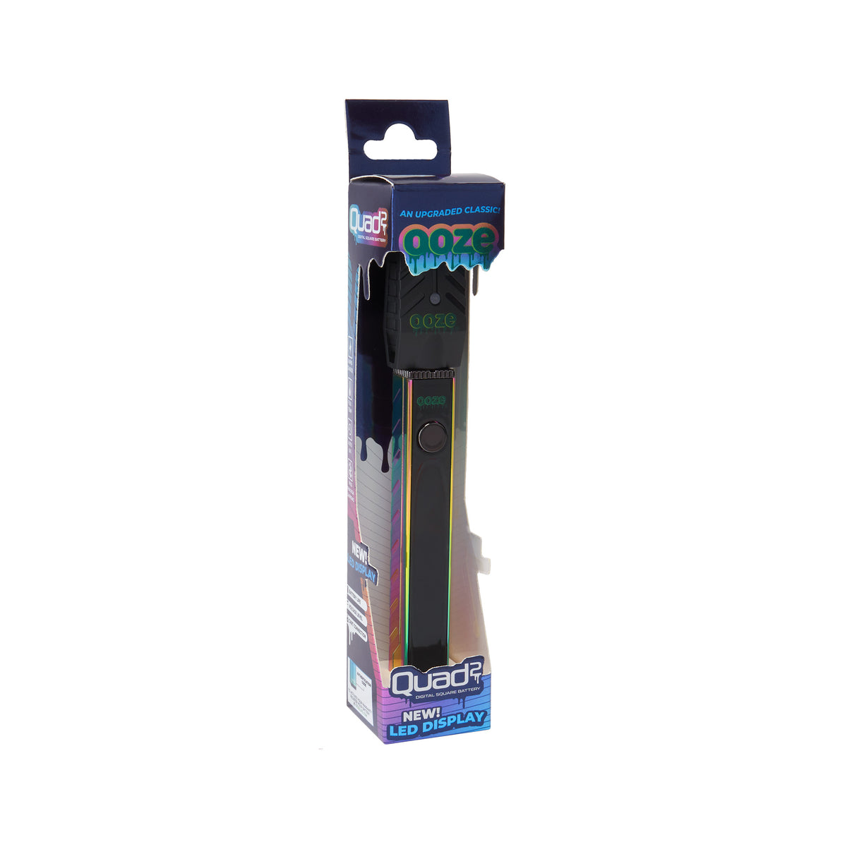 Ooze Quad 2 – 500 mAh Square 510 Vape Battery