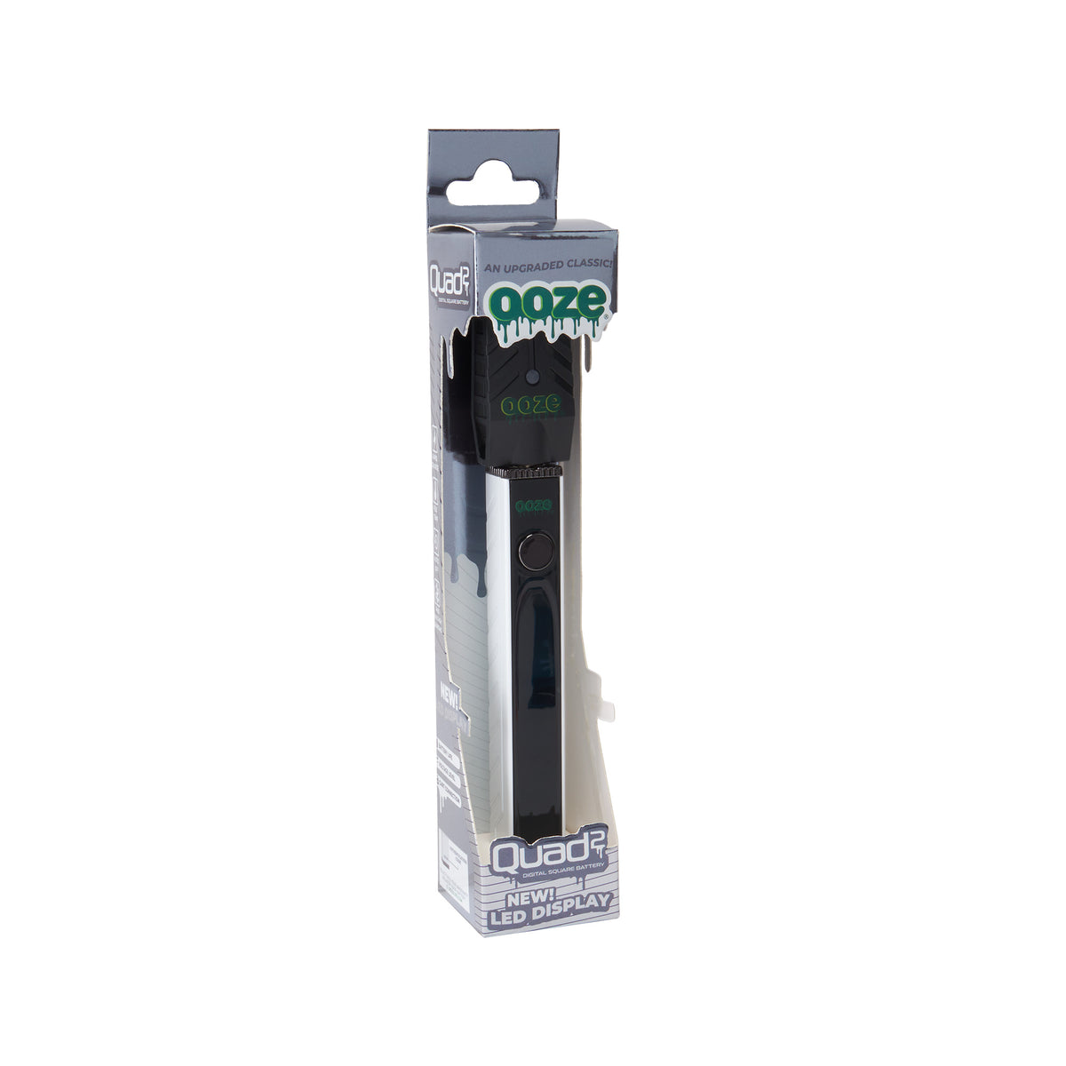Ooze Quad 2 – 500 mAh Square 510 Vape Battery