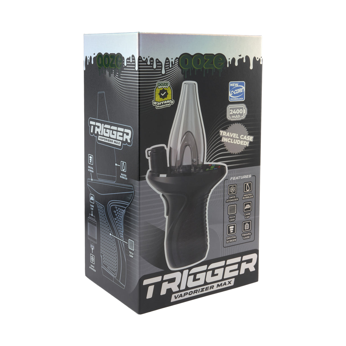 Ooze Trigger Vaporizer Max – 2400 mAh C-Core