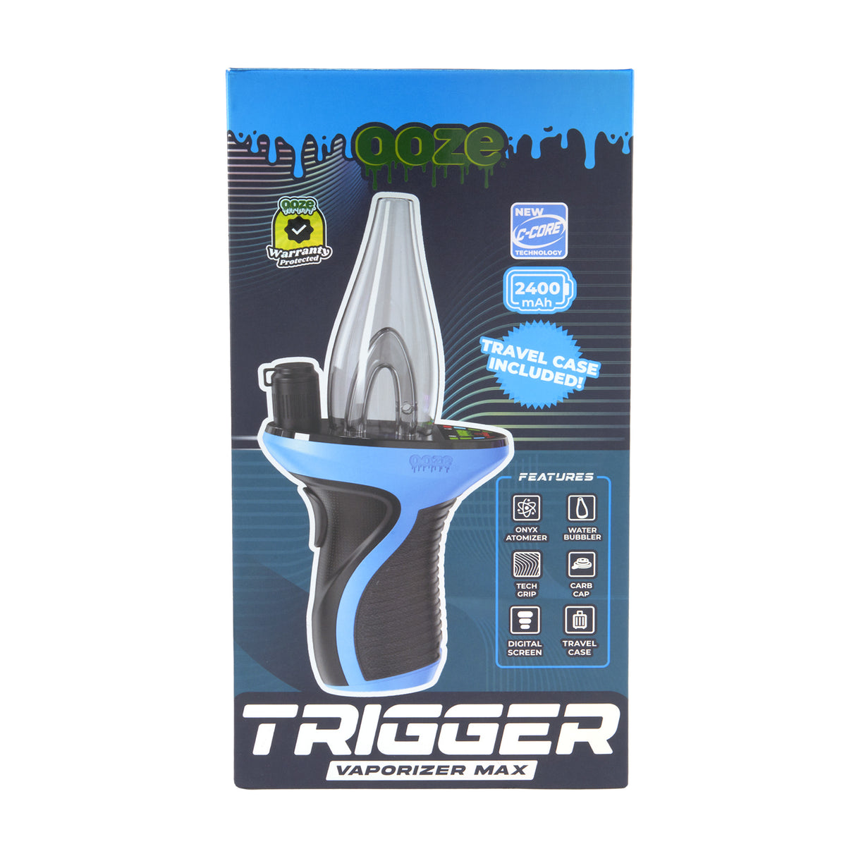 Ooze Trigger Vaporizer Max – 2400 mAh C-Core