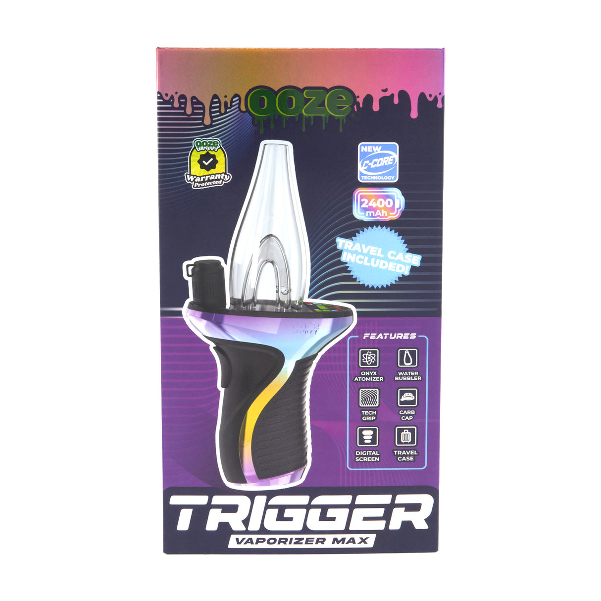 Ooze Trigger Vaporizer Max – 2400 mAh C-Core