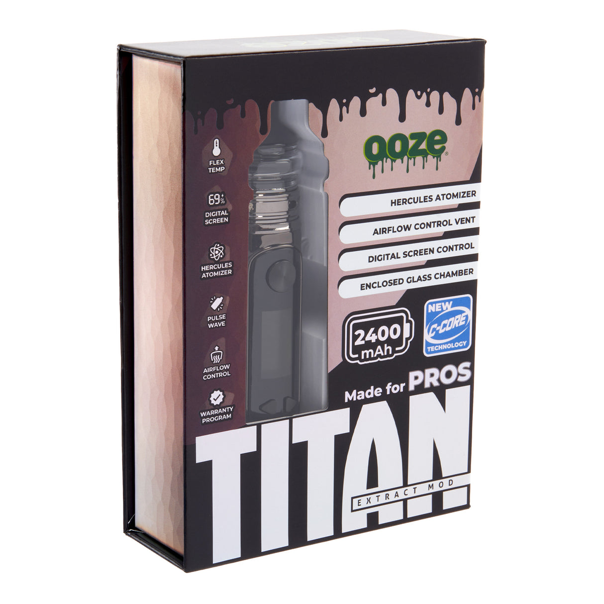 Ooze Titan Extract Mod – 2400 mAh C-Core