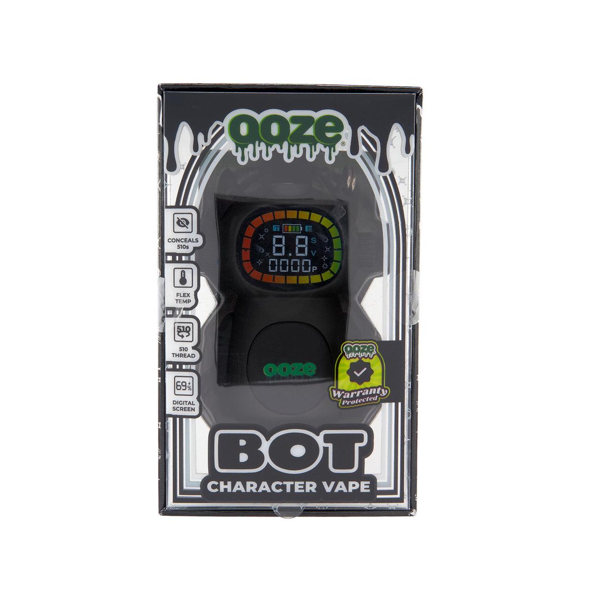 Ooze Bot – 650 mAh Character Vape Battery