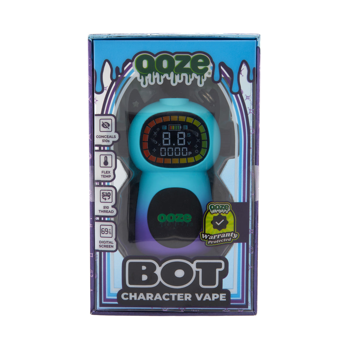 Ooze Bot – 650 mAh Character Vape Battery