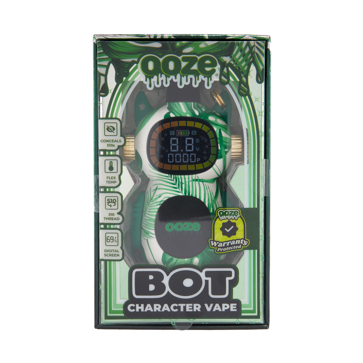 Ooze Bot – 650 mAh Character Vape Battery