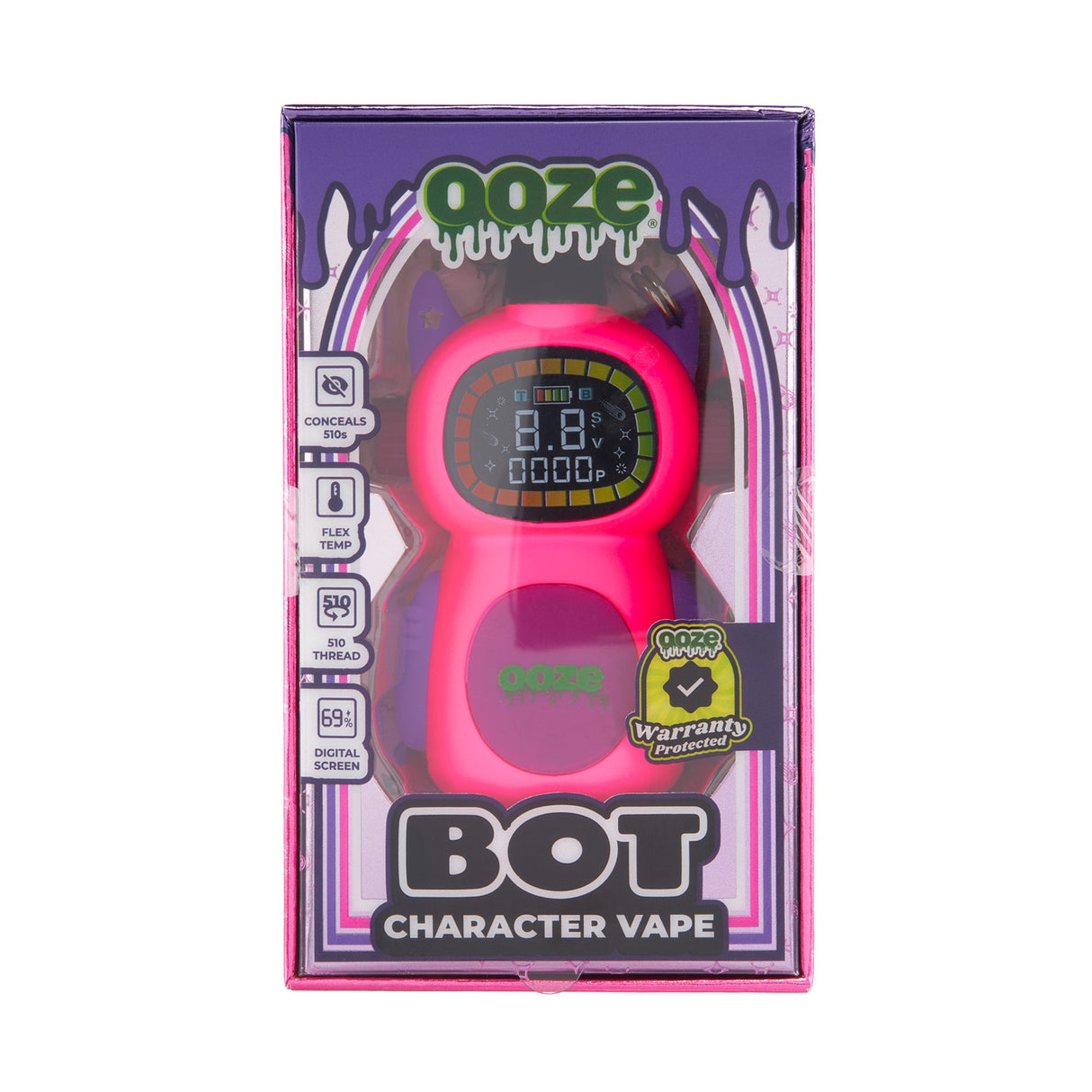 Ooze Bot – 650 mAh Character Vape Battery