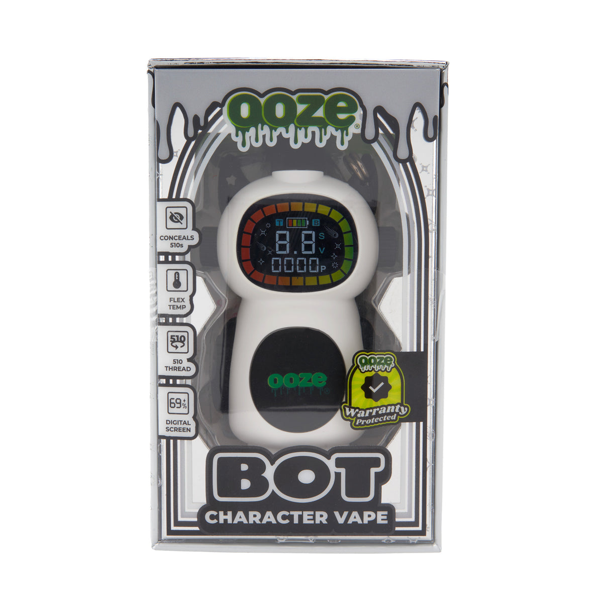 Ooze Bot – 650 mAh Character Vape Battery