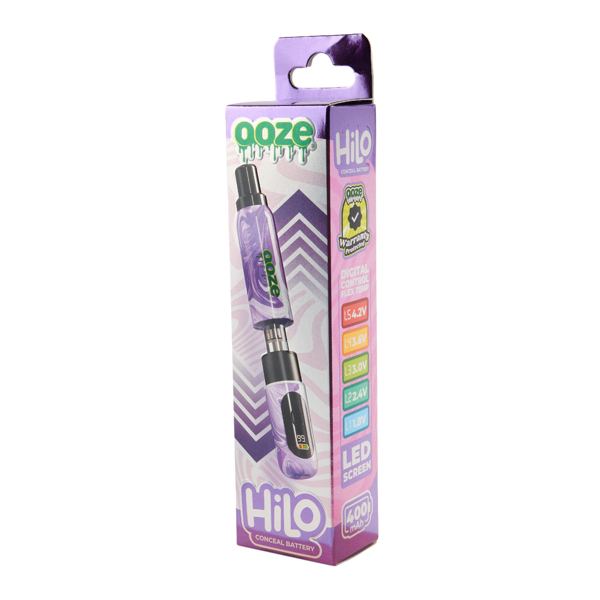 Ooze Hilo Conceal Battery – 400 mAh