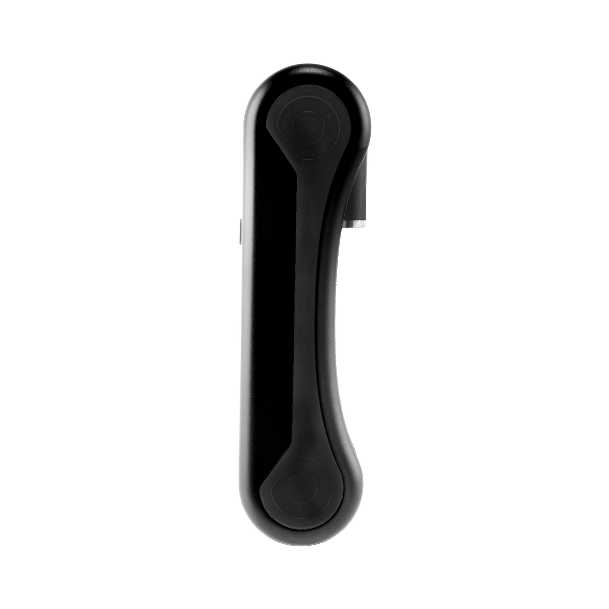 Side view of black Hinge, 510 thread in closed position