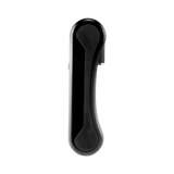 Side view of black Hinge, 510 thread in closed position