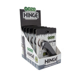 Display box of Ooze Hinge batteries with packaging design.