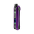 Purple Ooze Hinge vape device with digital display on a white background
