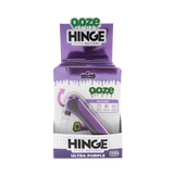 Purple Ooze Hinge packaging for a flick battery on a white background