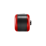 Top view of Hinge vape battery, showing 510 thread in closed position