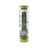 Green Ooze Pinch dry herb vape packaging on white background