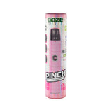 Pink Ooze Pinch dry herb vape packaging on white background