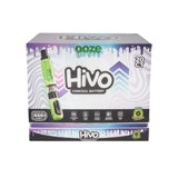 Front view of the closed Ooze Hivo conceal battery 20ct display against a white background