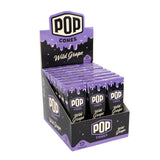 Pop Cones 1 ¼ Size 6pk Pre-Rolled Cones with Flavor Tip 24ct Display