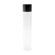Loud Lock clear 90mm/22mm PET tube with child resistant matte black cap